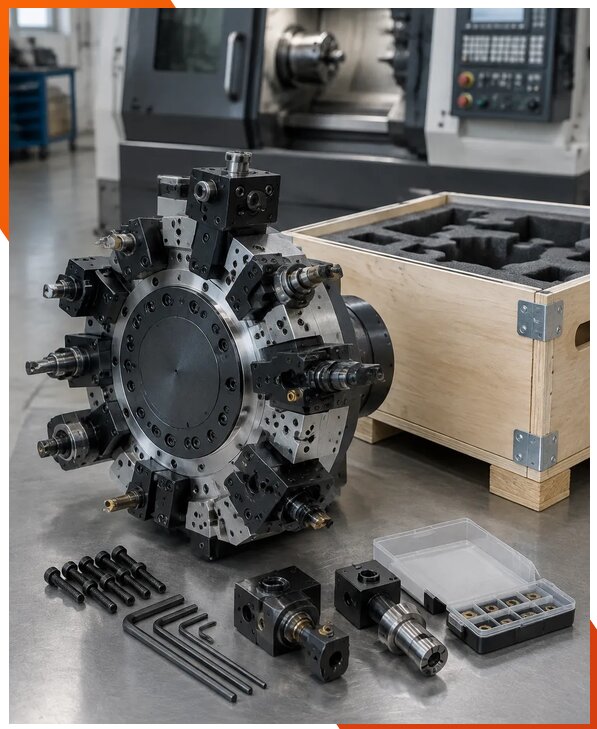 Поставка револьверных головок для станков в Каменке